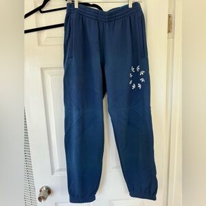 Adidas regular fit standard blue sweatpants nwt men’s size medium